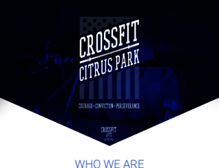 crossfitcitruspark.com screenshot