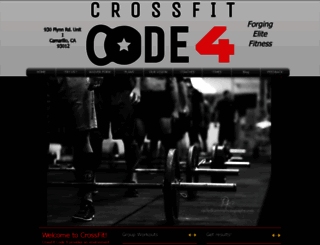crossfitcode4.com screenshot