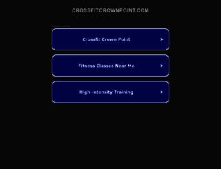 crossfitcrownpoint.com screenshot