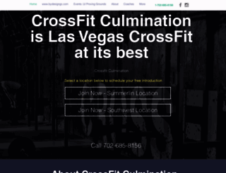 crossfitculmination.com screenshot