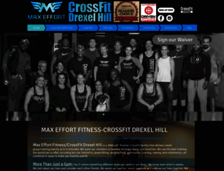 crossfitdrexelhill.com screenshot