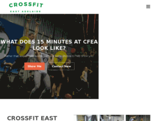 crossfiteastadelaide.com.au screenshot