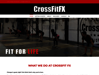 crossfitfx.com screenshot