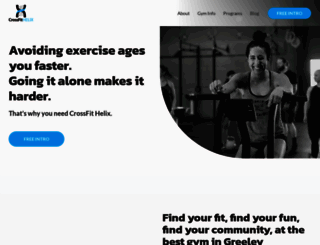 crossfithelix.com screenshot