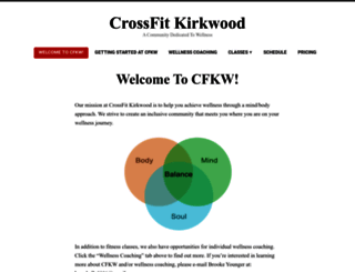 crossfitkirkwood.org screenshot