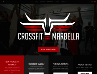 crossfitmarbella.com screenshot