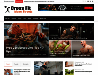 crossfitmeanstreets.com screenshot
