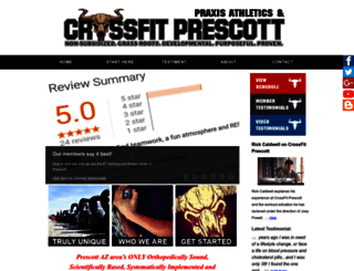crossfitprescott.com screenshot