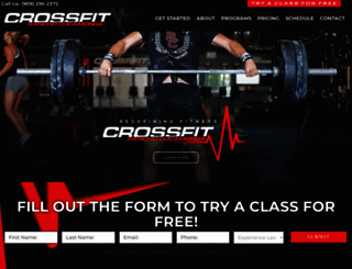 crossfitrc.com screenshot