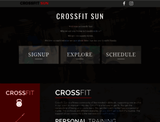 crossfitsun.com screenshot