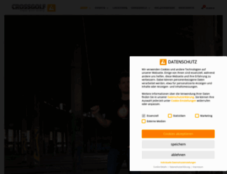 crossgolf-portal.de screenshot
