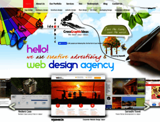 crossgraphicideas.in screenshot