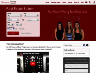 crossgrouphomes.com screenshot