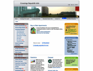 crossingsinfo.in screenshot