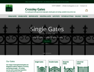 crossleygates.co.uk screenshot