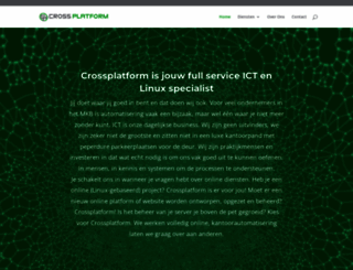 crossplatform.nl screenshot