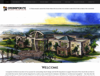 crosspointearchitects.com screenshot