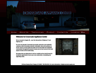 crossroads-supply.com screenshot