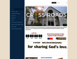 crossroadsofsa.church screenshot