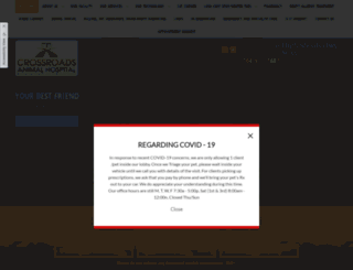 crossroadspets.net screenshot