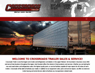 crossroadstrailer.com screenshot