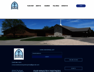 crossroadswesleyan.org screenshot