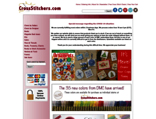 crossstitchers.com screenshot