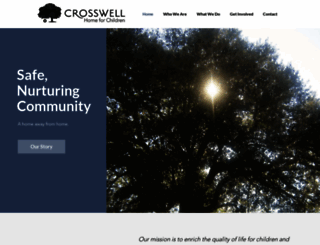 crosswellhome.org screenshot