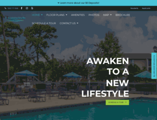 crosswindsapartments.com screenshot