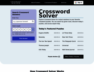 crossword-solver.io screenshot