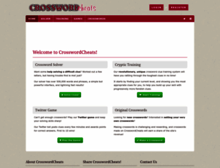 crosswordcheats.com screenshot