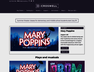 croswell.org screenshot