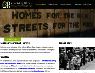 crowandrose.com screenshot