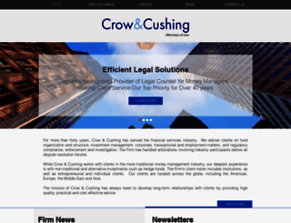 crowcushing.com screenshot