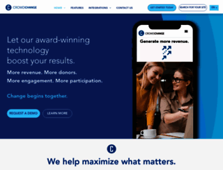 crowdchange.co screenshot