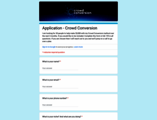 crowdconversion.com screenshot