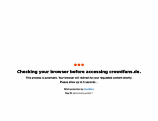 crowdfans.de screenshot