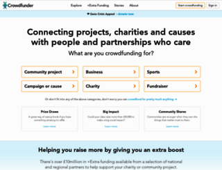 crowdfunder.com screenshot