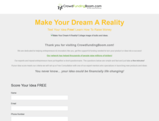 crowdfundingboom.com screenshot