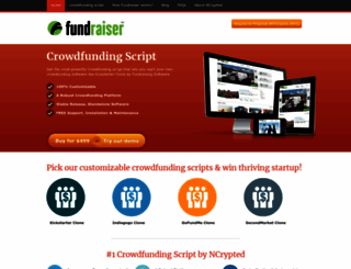 crowdfundingscript.org screenshot