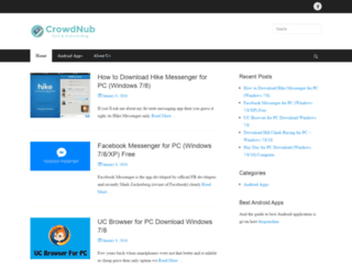 crowdnub.com screenshot