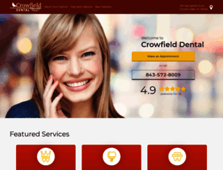crowfielddental.com screenshot
