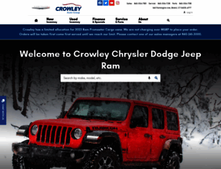 crowley-jeep.com screenshot
