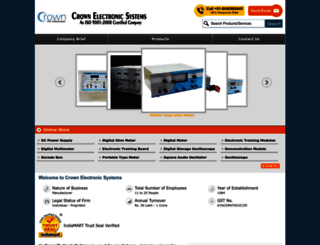 crown-electronics.com screenshot