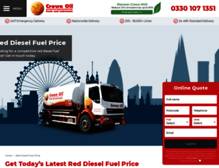 crown-red-diesel.co.uk screenshot