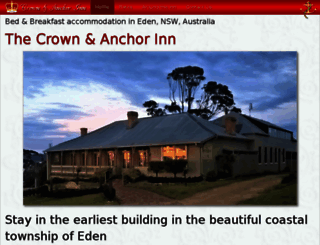 crownandanchoreden.com.au screenshot