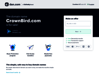 crownbird.com screenshot