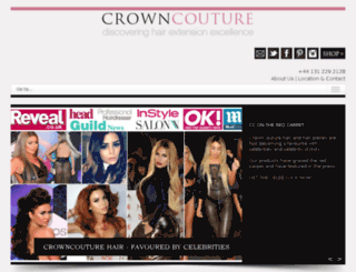 crowncouture.co.uk screenshot