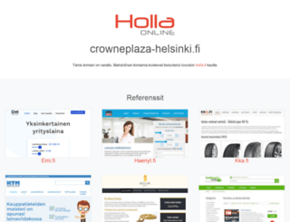 crowneplaza-helsinki.fi screenshot