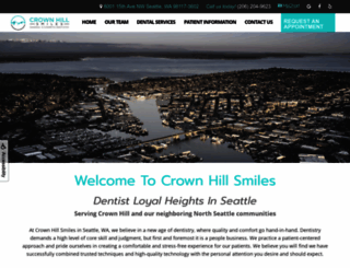 crownhilldentalcare.com screenshot